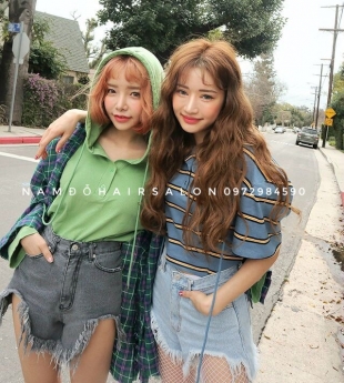 Uốn Xoăn Hippie Địa Chỉ Salon Uy Tín Giá Rẻ Hoài Đức - Nam Đỗ Hair Salon