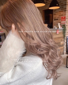 Xoăn hippie ngắn quá vai cho nữ - Tiệp Nguyễn Hair