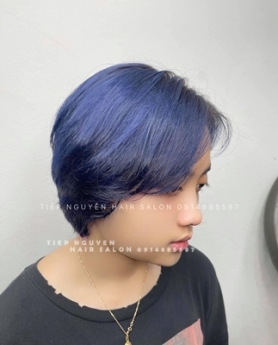 Tóc ngắn hippie, style tóc xù mỳ cá tính - Tiệp Nguyễn Hair