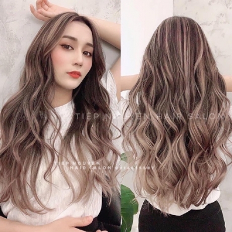 xoăn ngắn hippie, hủy diệt mọi khuyết điểm trên khuôn mặt của nàng. - Tiệp Nguyễn Hair