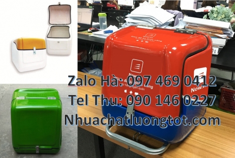 Thùng giao cafe, Thùng shipper, Thùng giao bánh bao, Túi giữ nhiệt giao hàng, Thùng chở hàng xe máy