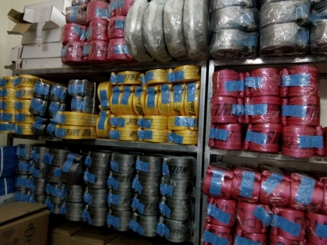 Cáp vải cẩu hàng 6 tấn, 8 tấn, 10 tấn Hàn Quốc giá rẻ nhất, cáp vải 12 tấn
