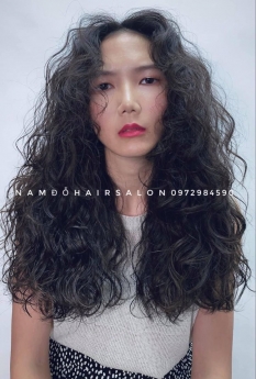 Uốn Xoăn Hippie Phục Hồi Tóc Uy Tín Giá Rẻ Hoài Đức - Nam Đỗ Hair Salon