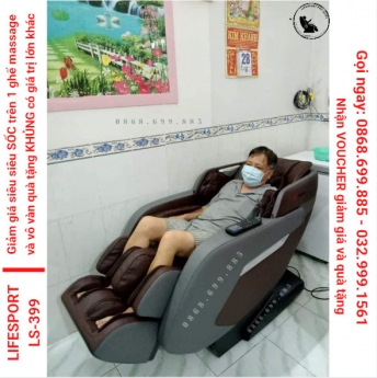 Ông vua thị trường ghế massage Lifesport ls-399 ( lifesport 399 ) Mua 1 TẶNG 4