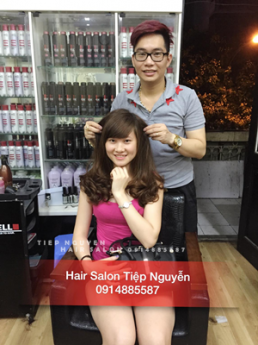 Uốn xoăn ngắn hippie, xoăn hippie giá rẻ - Tiệp Nguyễn Hair