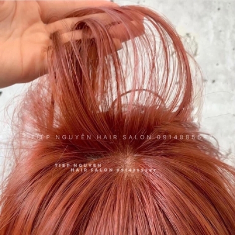 Tóc xoăn hippie ngắn mái bay, xoăn hippie - Tiệp Nguyễn Hair