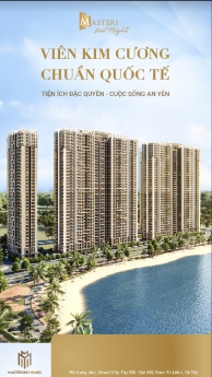 BÁN CĂN 1 NGỦ +1 MASTERI WEST HIGHT HƯỚNG TÂY NAM MIỄN PHÍ 36T GỬI XE Ô TÔ VÀ PHÍ DỊCH VỤ