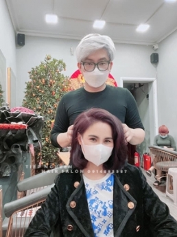 Xoăn hippie ngang lưng, from tóc ngắn cho phái nữ - Tiệp Nguyễn Hair