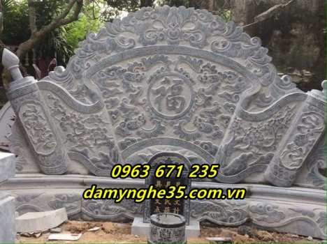Cuốn thư đá – Mẫu cuốn thu nhà thờ họ đẹp nhất 2022