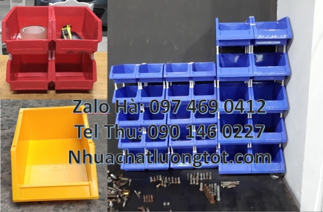 Khay phụ tùng, khay nhựa, khay đựng linh kiện, thùng nhựa, khay đựng ốc vít, kệ dụng cụ cơ khí, Khay