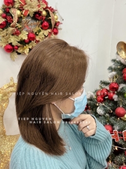 Tóc xoăn hippie ngắn, xoăn xù mỳ from tóc dài - Tiệp Nguyễn Hair