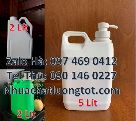 Can nhựa 2l đựng phân bón. Sỉ lẻ can loại nhỏ, Can 20 lít đựng hóa chất, can 25l giá rẻ, Cung cấp sỉ