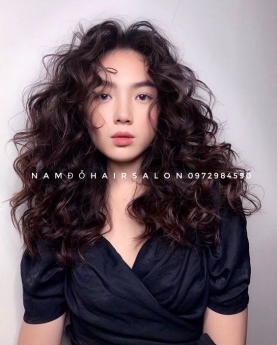 Uốn Xoăn Hippie Salo Cắt Tỉa Uy Tín Giá Rẻ Hoài Đức - Nam Đỗ Hair Salon