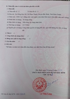 1 lô duy nhất mặt tiền tuyến kênh Phan Thanh