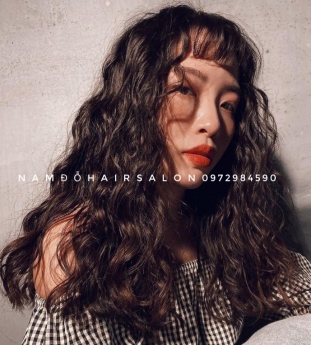 Uốn Xoăn Hippie Uy Tín Giá Rẻ Hoài Đức - Nam Đỗ Hair Salon