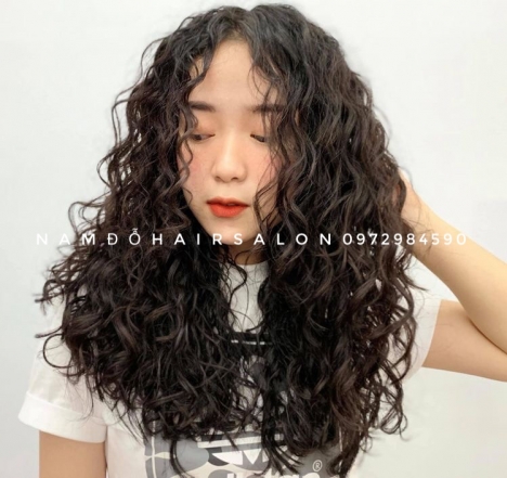 Uốn Xoăn Hippie Salon Cắt Uốn Đẹp Uy Tín Giá Rẻ Hoài Đức - Nam Đỗ Hair Salon