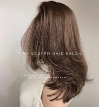 xoăn ngắn hippie nhẹ nhàng kiêu sa - Tiệp Nguyễn Hair