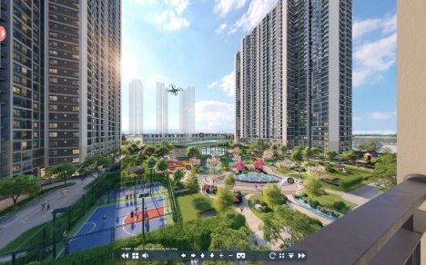 Tiết kiệm ngay 250 triệu khi mua Căn Studio tại tòa SA3 - Vinhomes Smart City. View nội khu vườn
