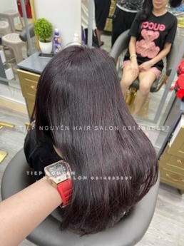 Tóc xoăn hippie ngắn, xoăn xù mỳ mái mưa - Tiệp Nguyễn Hair