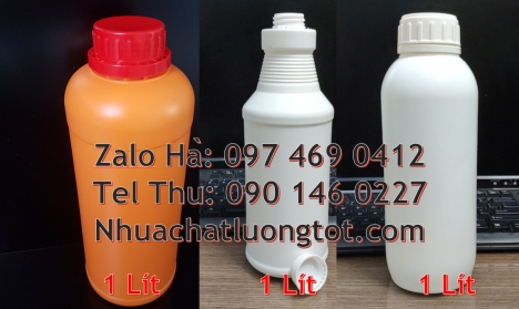 Chai nhựa 30ml đựng phân bón, chai 50ml 100ml đựng hóa chất, Chai 1000ml đựng hóa chất, Chai 30ml đự