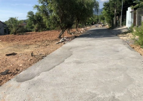 Bán đất mặt tiền QH11m trung tâm Ninh Hưng,Ninh Hoà chỉ hơn 900tr có thổ cư