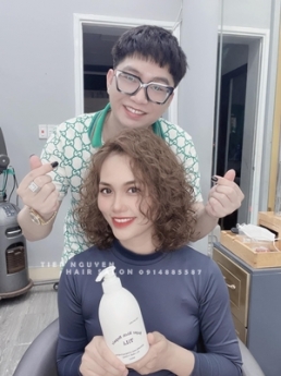 7 kiểu xoăn ngắn hippie nhẹ nhàng nữ tính kiêu sa - Tiệp Nguyễn Hair