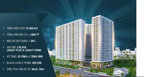 CĂN HỘ LEGACY PRIME ĐÁP ỨNG MỌI NHU CẦU CỦA BẠN