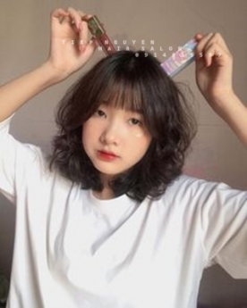 27 kiểu xoăn ngắn hippie đẹp hút hồn cô gái - Tiệp Nguyễn Hair