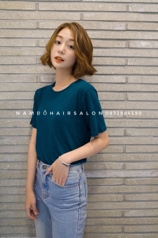 Sóng Tóc Ngắn Địa Chỉ Salon Uốn Đẹp Giá Rẻ Hoài Đức - Nam Đỗ Hair Salon