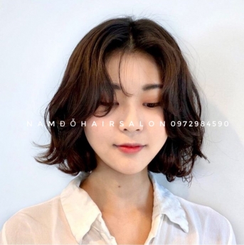 Làm Sóng Nước Cắt Tỉa Tóc Ngắn Uy Tín Giá Rẻ Hoài Đức - Nam Đỗ Hair Salon