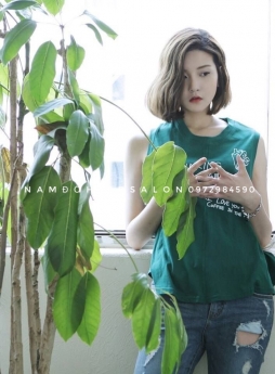Sóng Tóc Ngắn Địa Chỉ Uốn Tóc Uy Tín Giá Rẻ Hoài Đức - Nam Đỗ Hair Salon