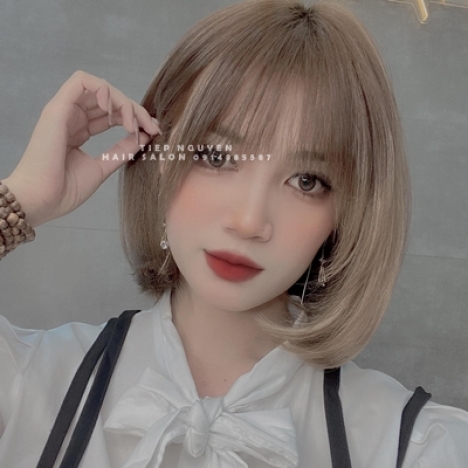 Uốn xoăn ngắn hippie đẹp giá rẻ, uy tín tại Hà Nội - Tiệp Nguyễn Hair