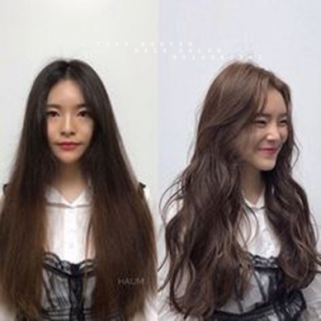 Xoăn ngắn hippie nhẹ nhàng cá tính mà kiêu sa - Tiệp Nguyễn Hair