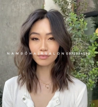 Uốn Sóng Nước Tóc Ngắn Đẹp Giá Rẻ Hoài Đức - Nam Đỗ Hair Salon