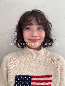 Uốn Xoăn Sóng Nước Tóc Ngắn  Làm Đẹp Uy Tín Giá Rẻ Hoài Đức - Nam Đỗ Hair Salon