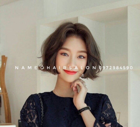 Làm Sóng Nước Cắt Tỉa Tóc Ngắn Đẹp Giá Rẻ Hoài Đức - Nam Đỗ Hair Salon