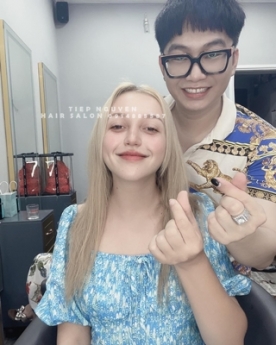 Top 23 from tóc xoăn ngắn hippie cho nữ mặt tròn không nên bỏ lỡ - Tiệp Nguyễn Hair