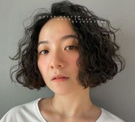 Xoăn ngắn hippie nhẹ - Tiệp Nguyễn Hair