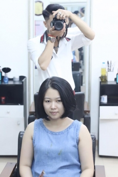 Xoăn ngắn hippie phong cách đường phố độc đáo - Tiệp Nguyễn Hair