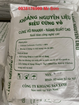 Khoáng nguyên liệu không thể thiếu trong thuỷ sản