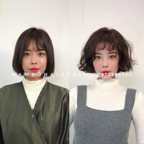 Cắt Tỉa Uốn Phục Hồi Sóng Tóc Ngắn Đẹp Uy Tín Giá Rẻ Hoài Đức - Nam Đỗ Hair Salon