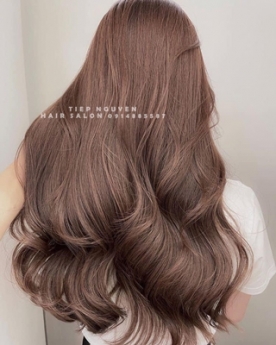 Tóc xoăn ngắn hippie nhẹ nhàng tóc nàng mái thưa - Tiệp Nguyễn Hair