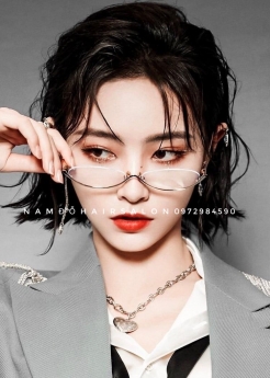 Uốn Xoăn Sóng Nước Tóc Ngắn  Làm Đẹp Uy Tín Giá Rẻ Hoài Đức - Nam Đỗ Hair Salon