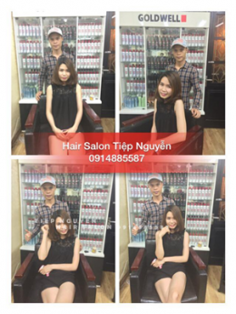 From tóc ngắn xoăn hippie nâng tầm khí chất cho nữ - Tiệp Nguyễn Hair