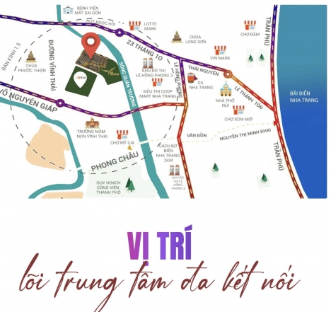 KĐT Mỹ Gia Gói 6 Nha Trang hưởng trọn phong thùy 