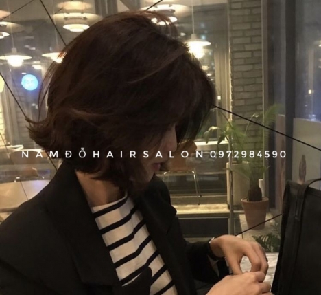 Uốn Sóng Nước Tóc Ngắn Làm Tóc Uy Tín Giá Rẻ Hoài Đức - Nam Đỗ Hair Salon
