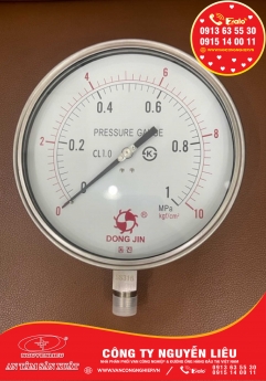 ĐỒNG HỒ ÁP SUẤT INOX uy tín, giá rẻ, chất lượng cao, thang đo chính xác cao|Xuất xứ Hàn Quốc (Korea