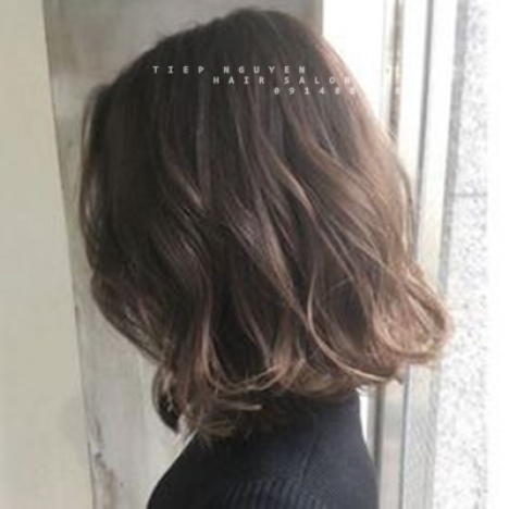 Tóc xoăn ngắn hippie - Tiệp Nguyễn Hair