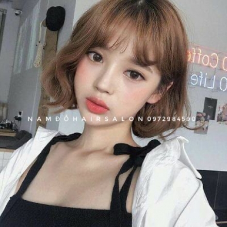 Uốn Sóng Nước Tóc Ngắn Salo Cắt Tỉa Tóc Đẹp Giá Rẻ Hoài Đức - Nam Đỗ Hair Salon