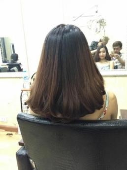 xoăn hippie ngắn quá vai cho nữ - Tiệp Nguyễn Hair